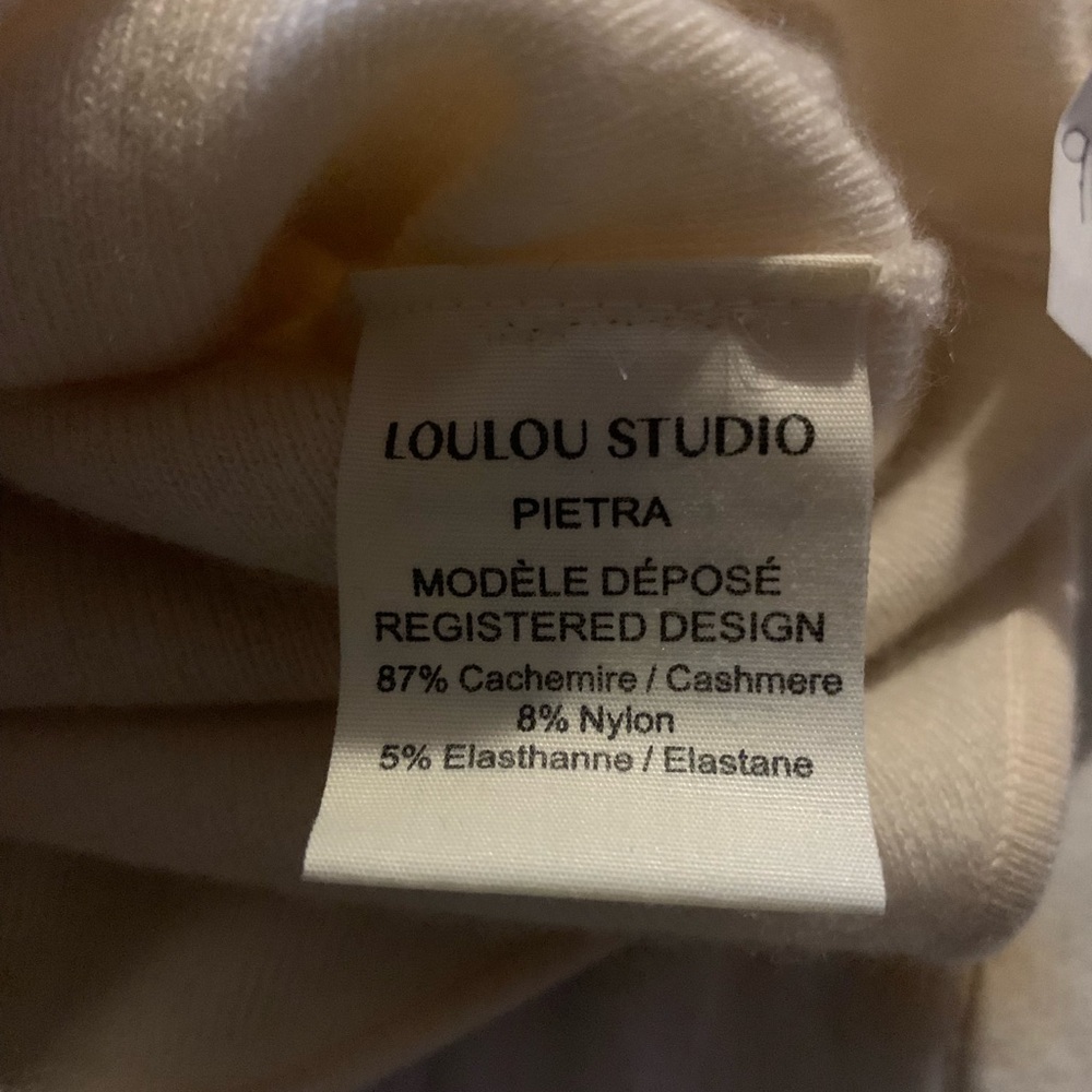 Loulou Studio Cream Bodysuit - Picture 6 of 6